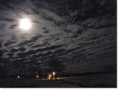 full moon over Coffeyville