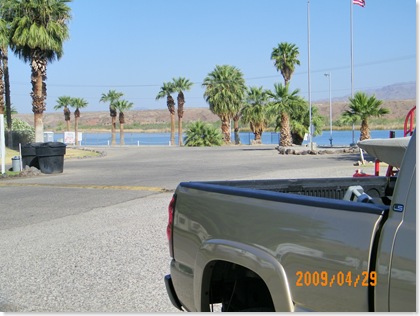 from our site at Blue Water RV Park by the Colorado River