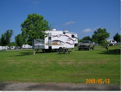 the Quantum at A-AAA RV Park, Newcastle, OK