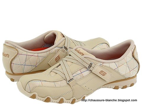 Chaussure blanche:blanche-511376