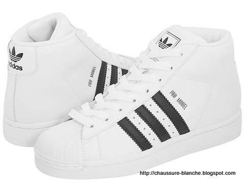 Chaussure blanche:chaussure-511419