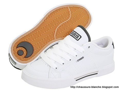 Chaussure blanche:blanche-511992