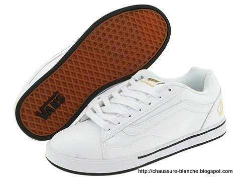 Chaussure blanche:chaussure-512200