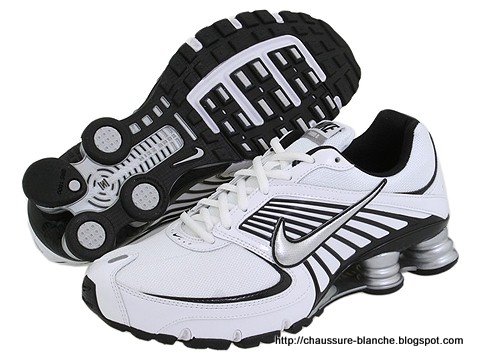 Chaussure blanche:blanche-512563