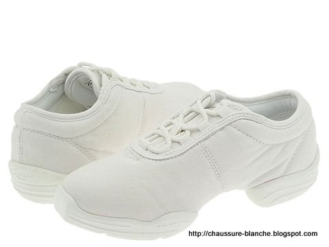Chaussure blanche:blanche-512694