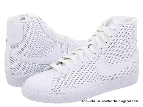 Chaussure blanche:blanche-512882