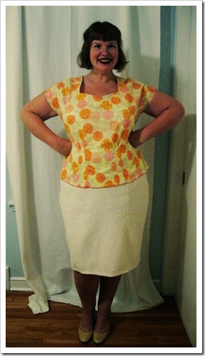 Colette. Sencha {minus} neckline view 1 {plus} Crepe neckline view 2 = new awesome shirt!!