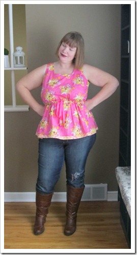 The Claire Cami Dress. Or rather, shirt.