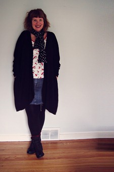 weekly roundup: what I wore, bicycle advice and best of the googles