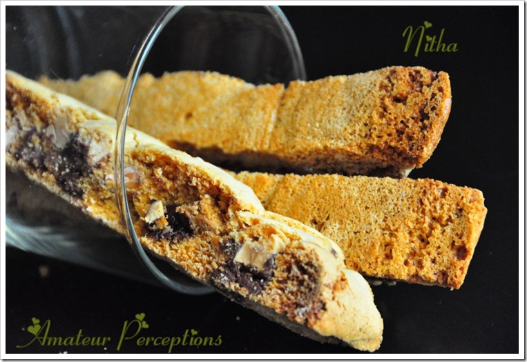 Almond Chocolate Biscotti 3