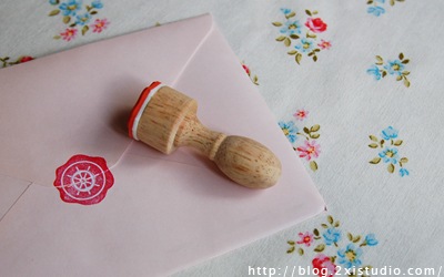 New arrival．【訂作印章】雑貨風zakk木頭蠟封橡皮印章．ラバースタンプ雑貨