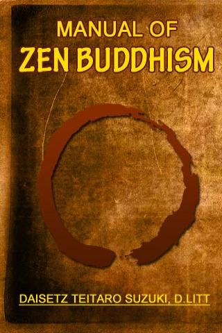 Manual of Zen Buddhism