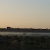 early morning snap of Jaisalmer Fort from Himmtgarh Palace.. See the layer of fog... It was too cold...