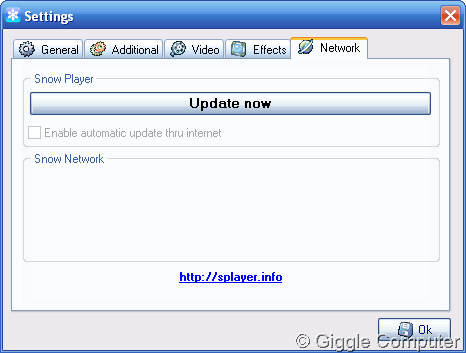 Network settings