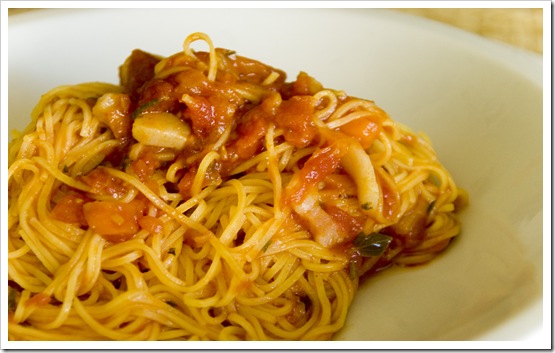 Pasta Campofilone sugo