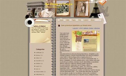 Be Close to France Blogger Template Be Close to France Blogger Template