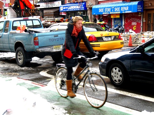 Snow in New York