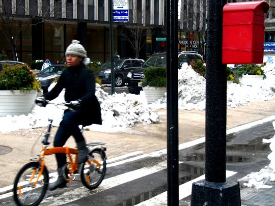 Snow in New York