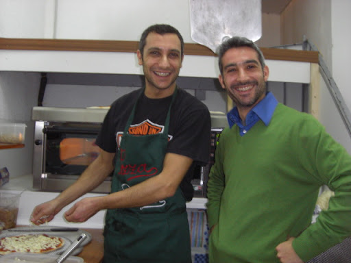 Luca and Corrado of Pizza Pazza