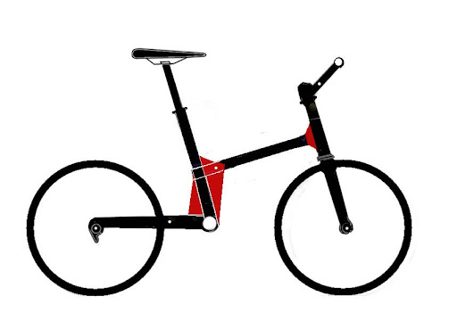 新たな折りたたみ自転車設計図案3 : KitLegonで自転車を作る