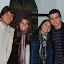 Adriano e Roberto, e Lílian e Gustavo
