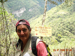 In addition to Roberto and Hector, we were joined by a local guide. She informed us of the history of the area as well as the names and properties of the plants. She also picked up trash on the trail as we returned. Catarata Gocta, Peru