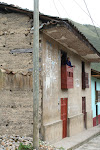 Watching the festivities, Huanca, Peru