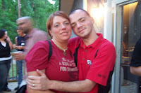 Me & my hubby before we got drunk