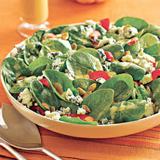 Spinach Salad with Blood Orange Vinaigrette
