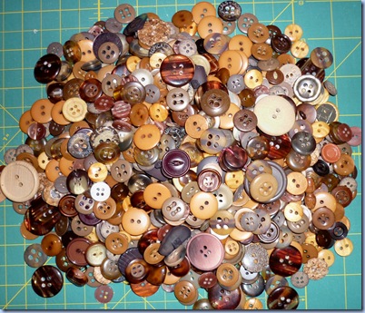 brown buttons