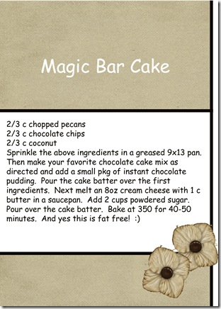 Magic Bar Cake