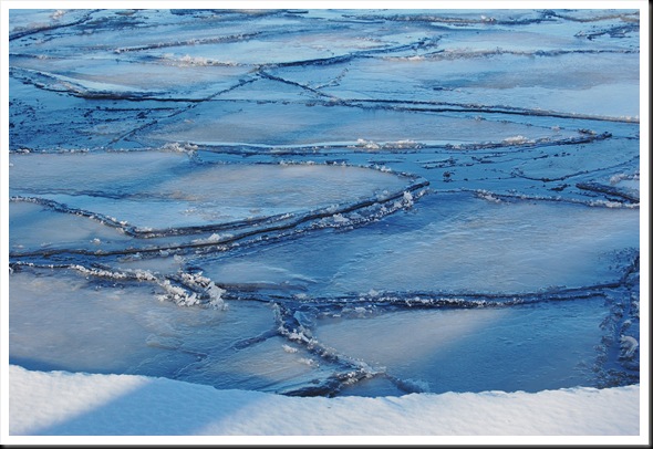 melting ice patch