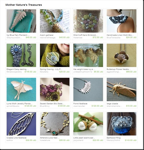 MOTHER NATURE'S TREASURES TREASURY