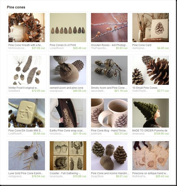 TREASURY Pinecones