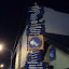 A sign post in Ushuaia that points out distances to major cities (not including Dublin) in what I think is miles.