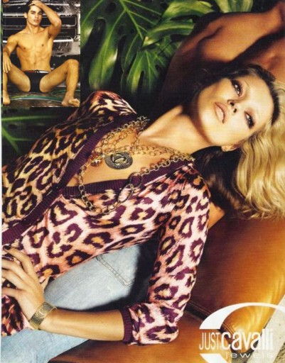 %Lady Gaga Justin Bieber Justin Gaston posa con Kate Moss por U$ 500