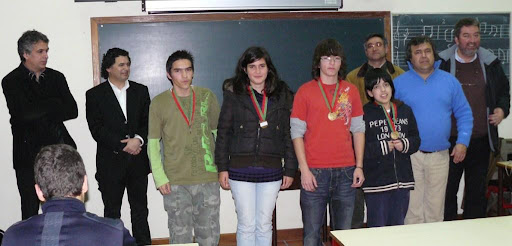 p�dio do torneio do IPH