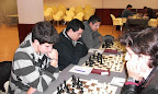 Nuno Martinho, Jorge Ferreirae Luís Neves da Silva<br>jogaram nas mesas 9, 10 e 11 - todos de negras