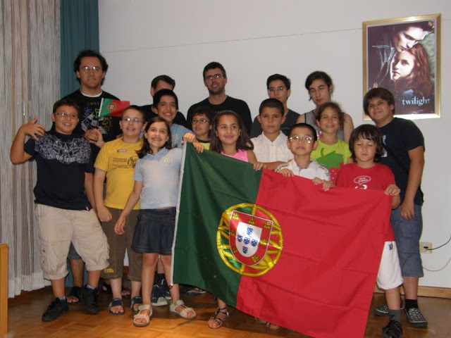 os jovens portugueses e os seus treinadores