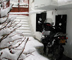 Got stuck in a snow storm in Olympia, Greece