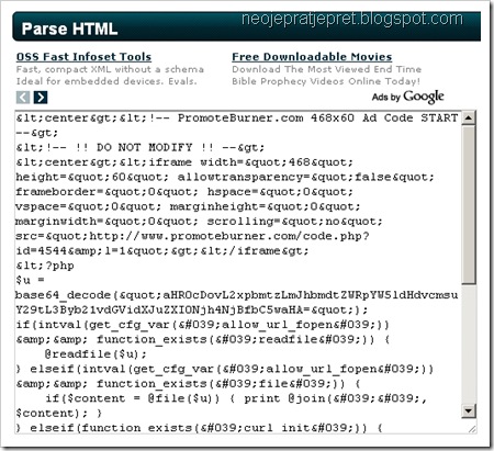 hasil parse blogcrowds