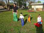 I totally whooped all the kids. They were no match for me. Bring it on next year!