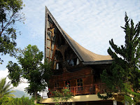 Our accommodtion - traditional Batak style