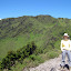 Taking a break before climbing to the summit area
