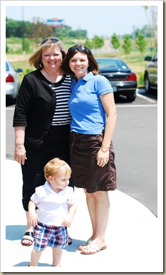 Emily with Mom on Mother's Day