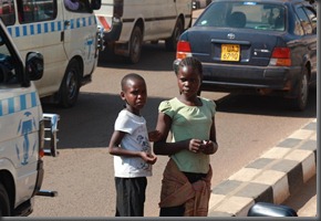 In Kampala Traffic