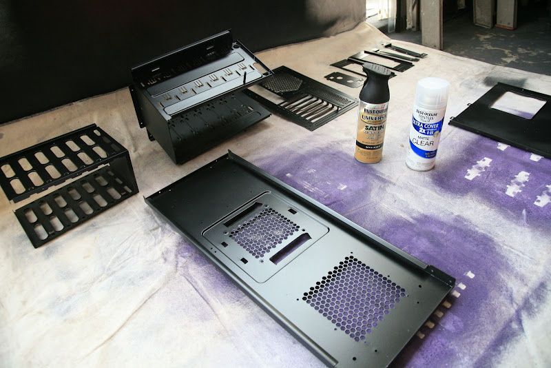 Need for good quality satin/flat black paint for radiator