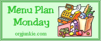 Menu Plan, week of June 22, 2009