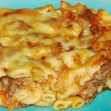 Beef, Cheese, and Noodle Bake