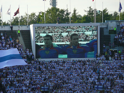  Футбол trip: отчет с Helsinki Olympic Stadium